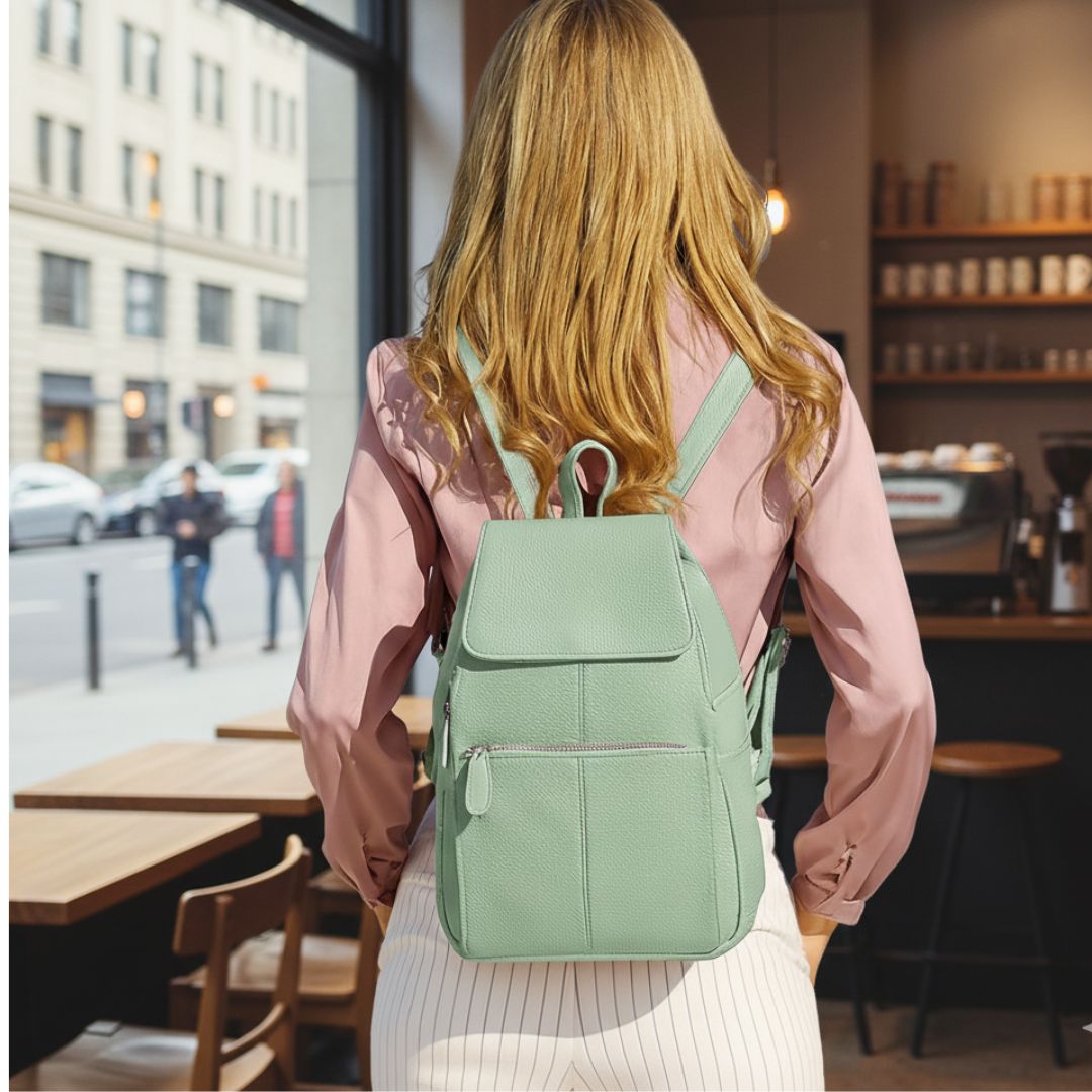 Sac a dos femme en cuir -Prestigia