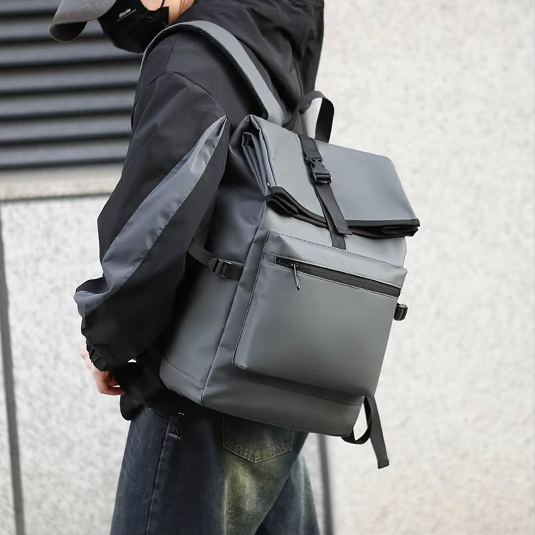 Sac-a-dos-gris-pour-Etudiant-Tempo