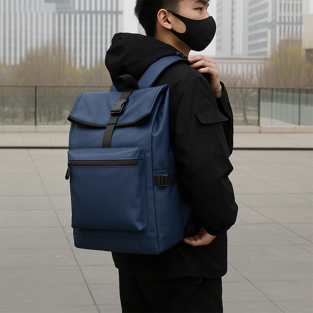 Sac-a-dos-bleu-pour-Etudiant-Tempo