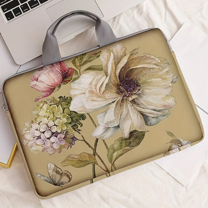 Pochette-ordinateur-portable-Fleur