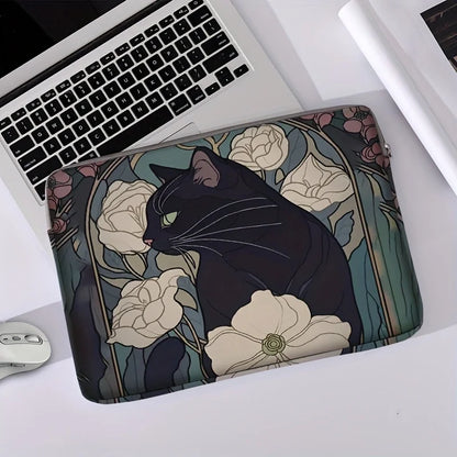 Pochette ordinateur femme - Chat