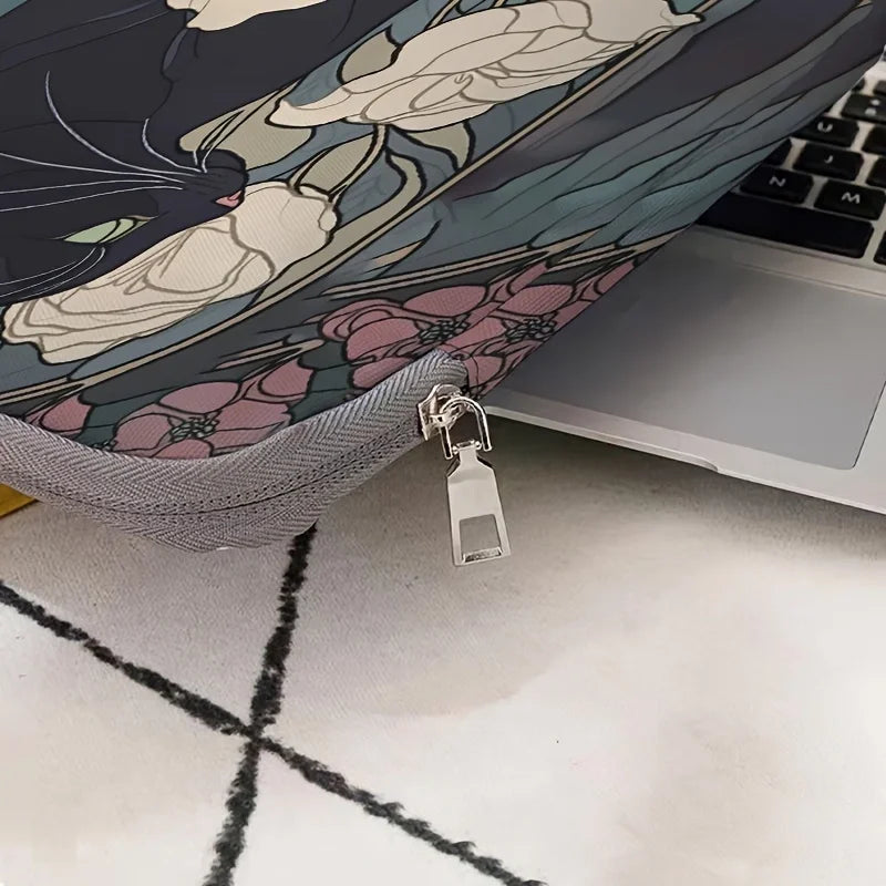 Pochette ordinateur femme - Chat