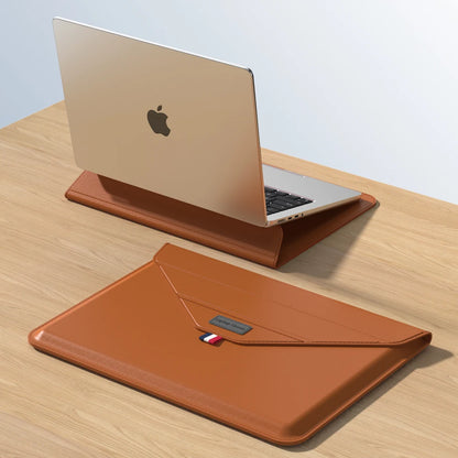 Pochette-ordinateur-marron
