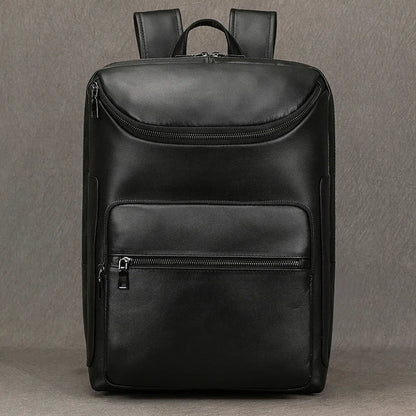 Sac dos noir cuir - Rustico